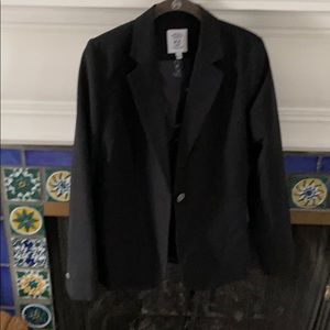 Hipchik Couture blazer with back decoration